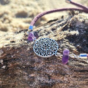 Bracelet « Murmure Astral » (Améthyste)