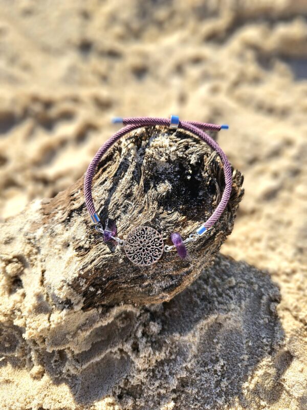 Bracelet « Murmure Astral » (Améthyste) – Image 3