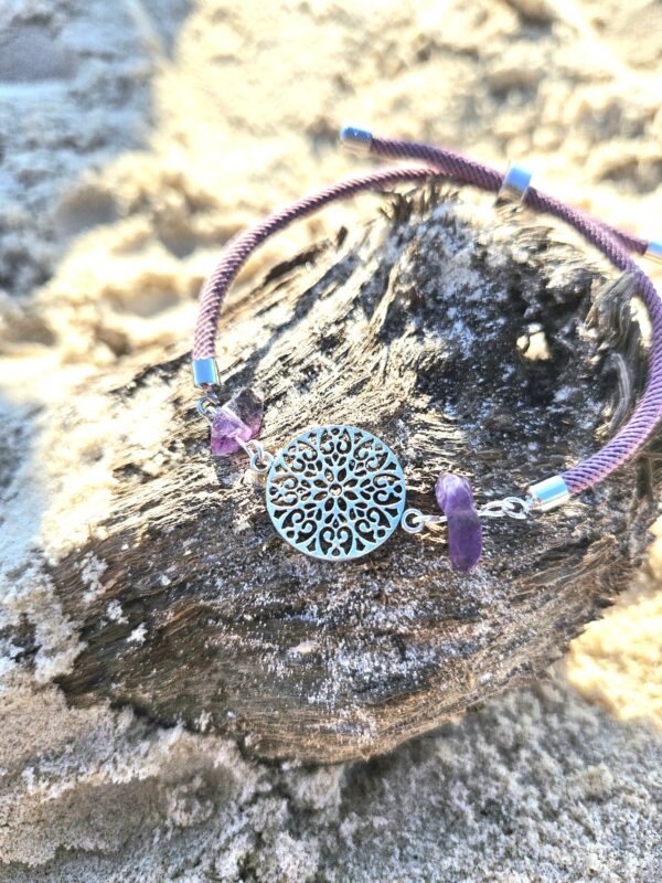 Bracelet « Murmure Astral » (Améthyste) – Image 2