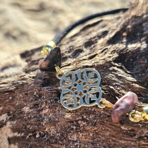 Bracelet « Souffle Ancestral » (Rhodonite Rose)