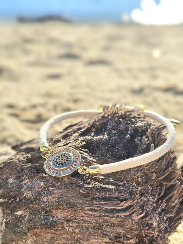 Bracelet « Regard Céleste » (Œil Bleu) – Image 4