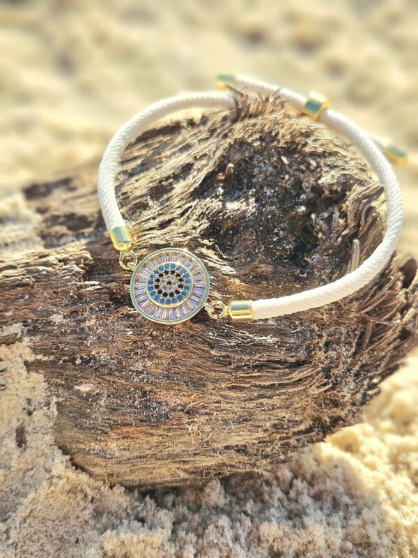 Bracelet « Regard Céleste » (Œil Bleu) – Image 3