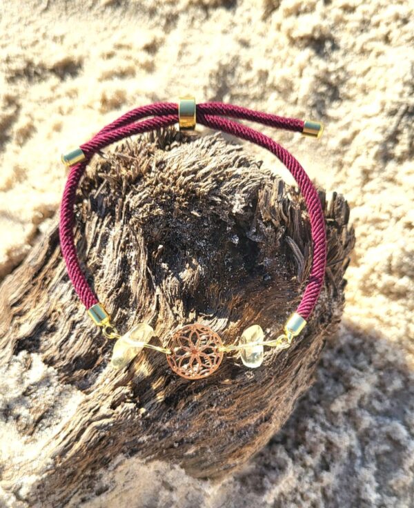 Bracelet « Soleil de Gaïa » (Citrine) – Image 3