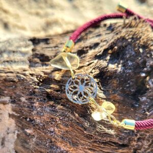 Bracelet « Soleil de Gaïa » (Citrine)