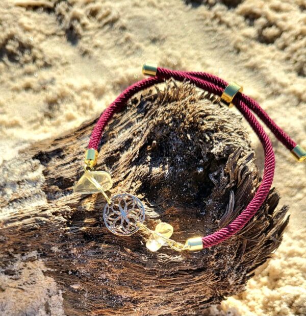 Bracelet « Soleil de Gaïa » (Citrine) – Image 2