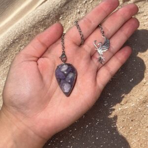 Pendule - Lepidolite