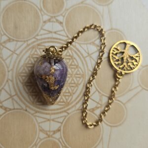 Pendule - Lepidolite