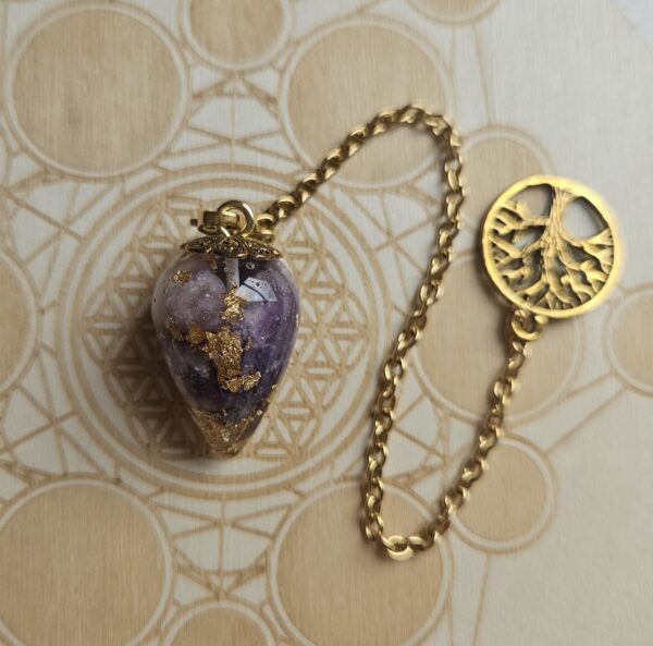 Pendule - Lepidolite