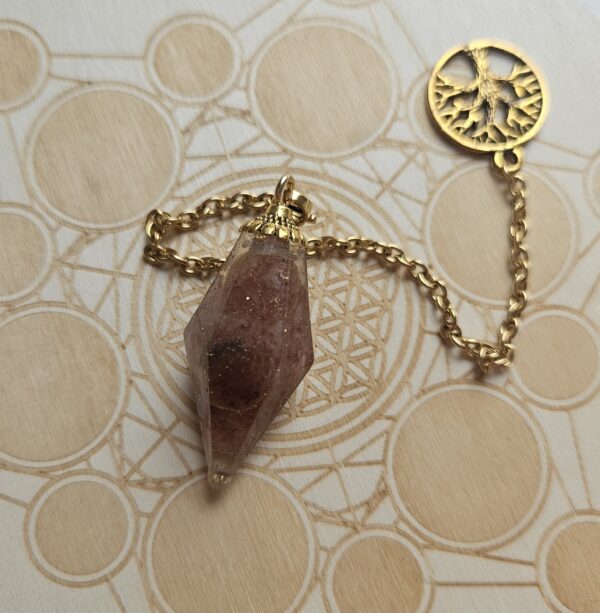 Pendule - Quartz Fraise