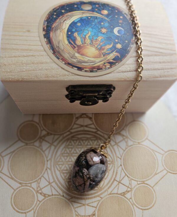 Pendule Rhodonite – Image 3