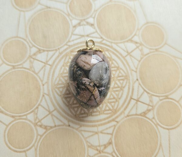 Pendule Rhodonite – Image 2