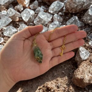 Pendule - Jade Verte