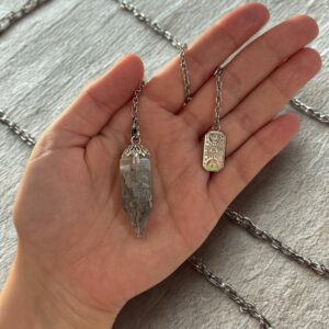 Pendule - Labradorite Grise