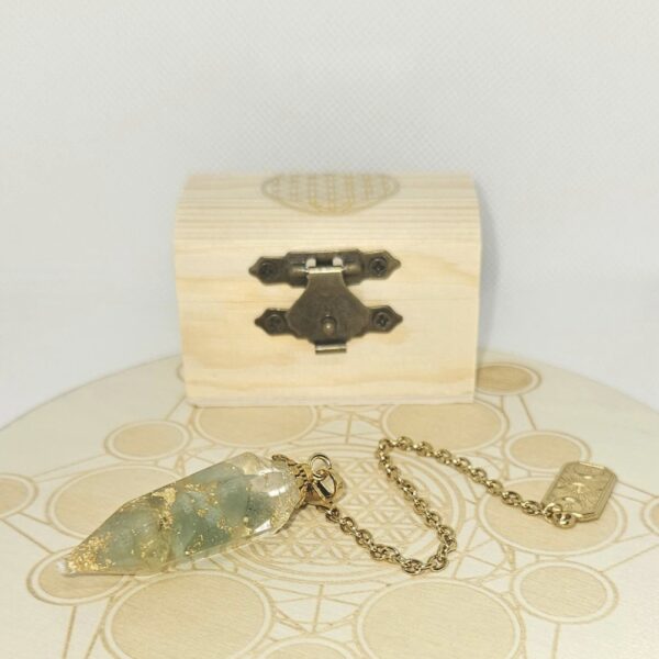 Pendule Aventurine et citrine – Image 2